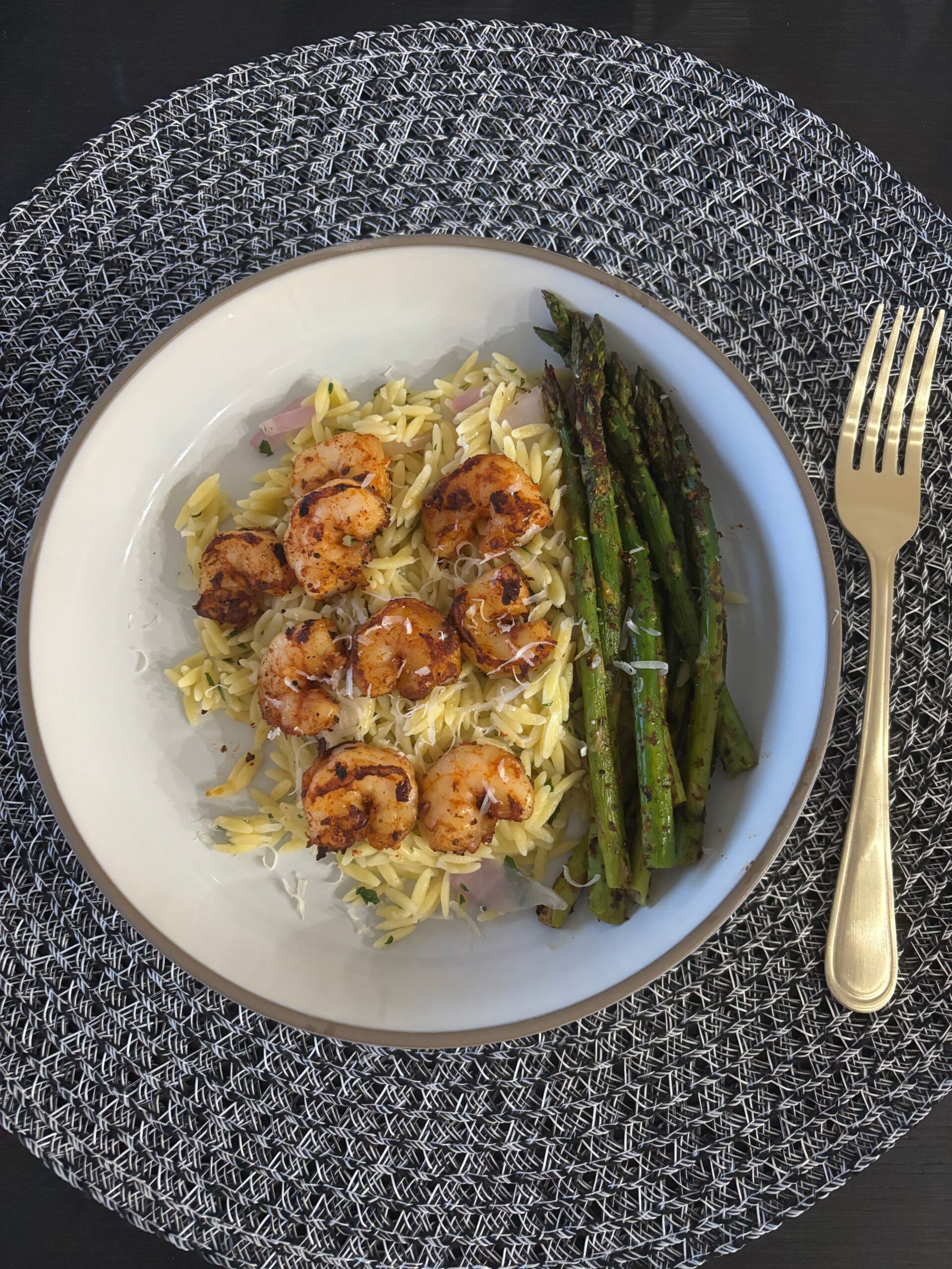 Shrimp Lemon Orzo