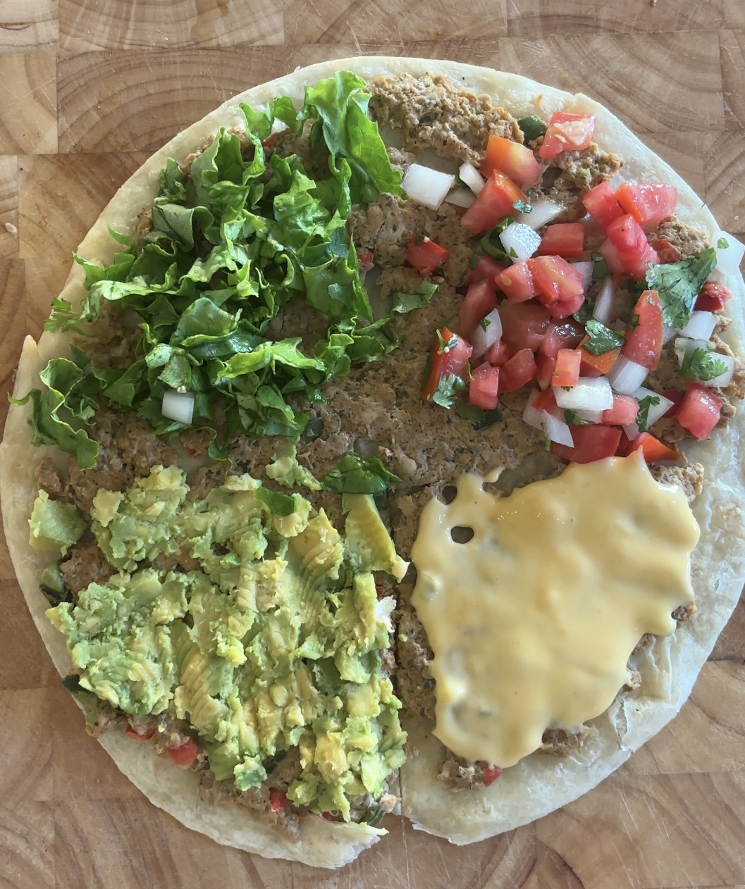 Veggie High Protein Chicken Stacker