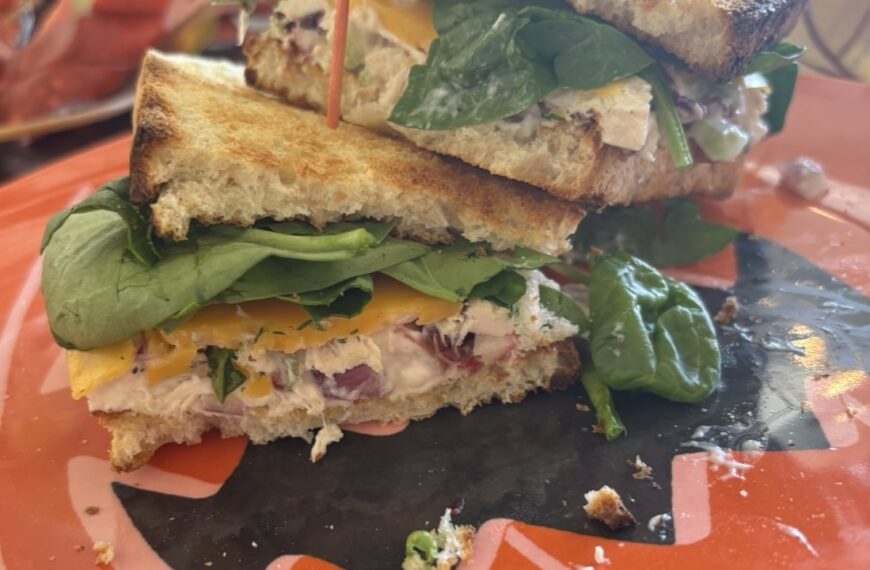 Chicken Apple Salad Sandwich