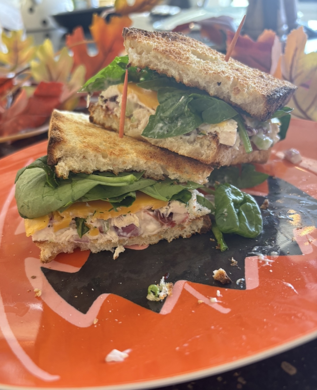 Chicken Apple Salad Sandwich