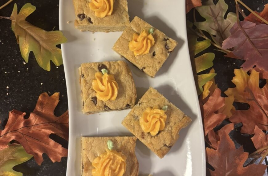 Pumpkin Patch Blondies