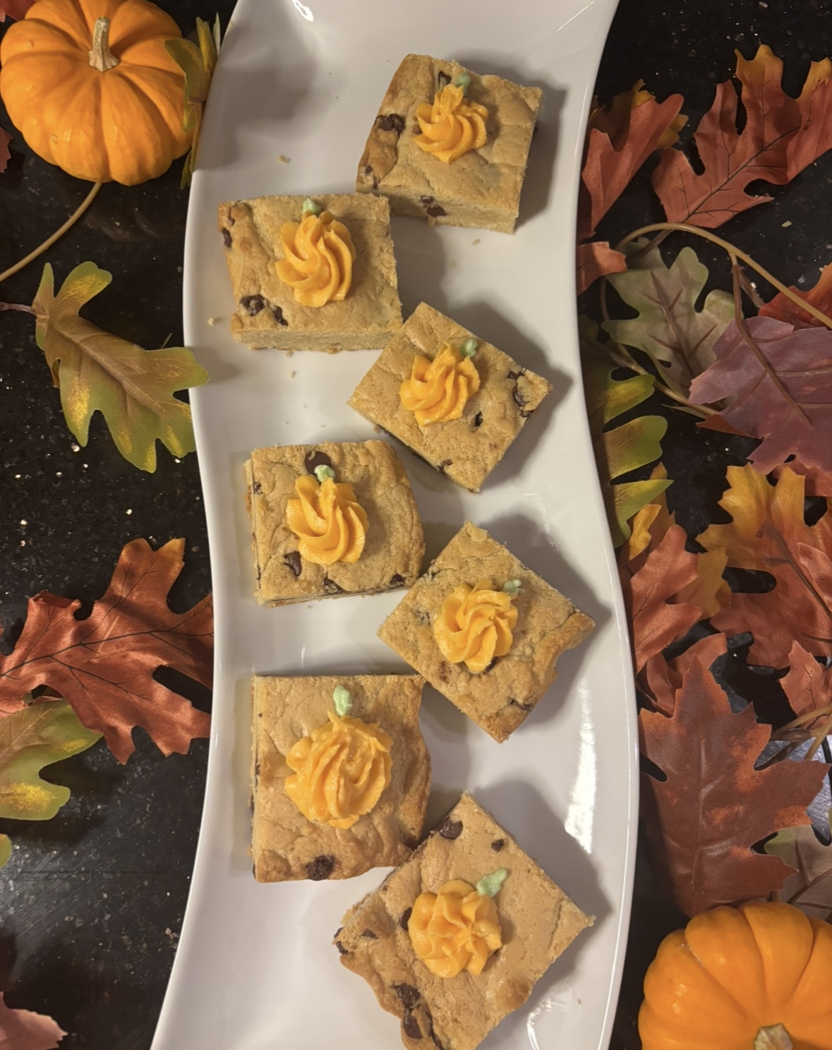 Pumpkin Patch Blondies