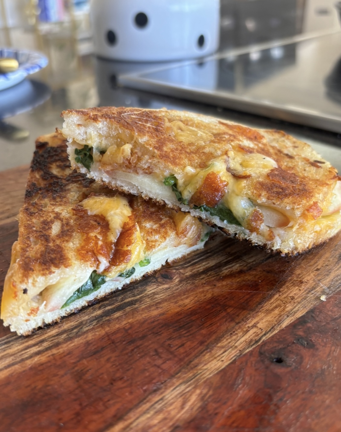 Autumn Apple Grilled Cheese