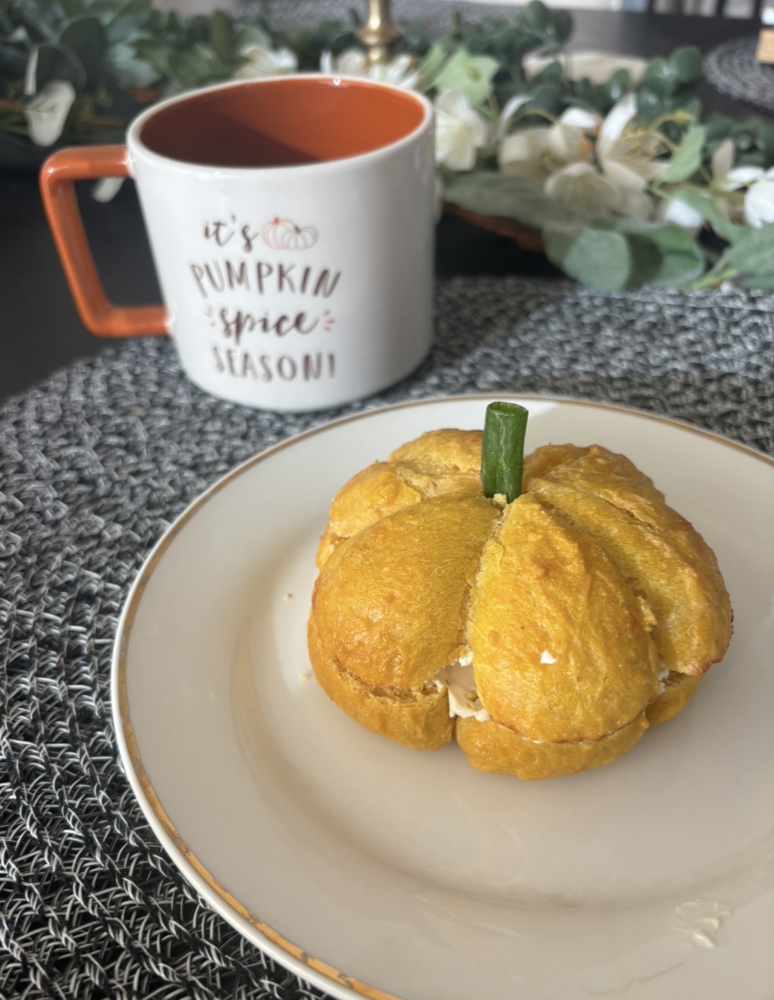 Pumpkin Sourdough Bagels