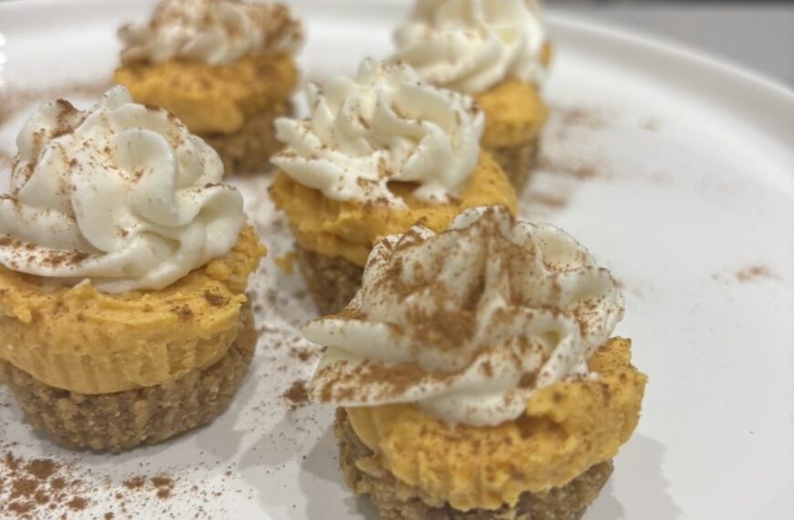 No-Bake Pumpkin Cheesecake Bites