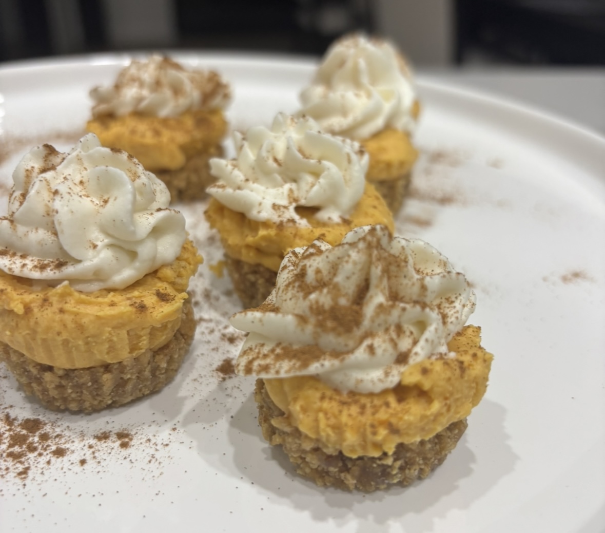 No-Bake Pumpkin Cheesecake Bites