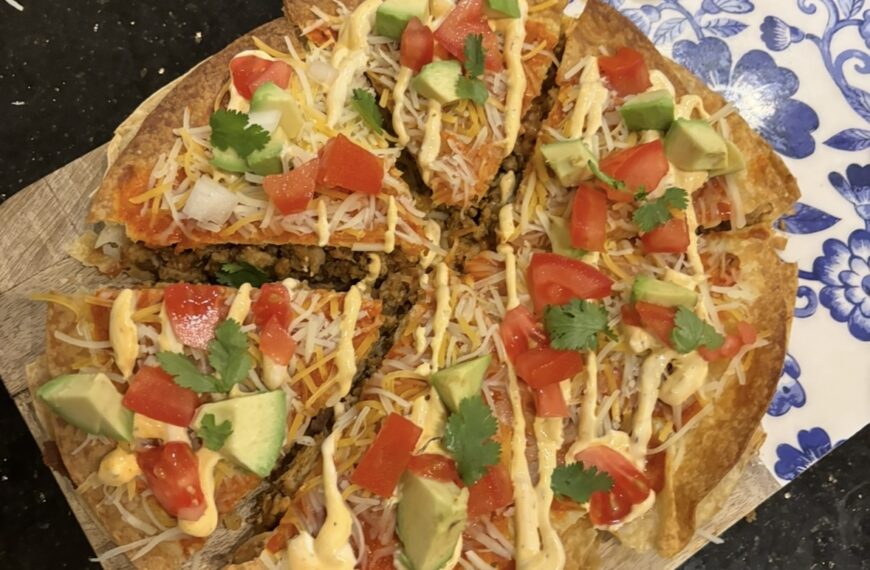 Chicken Mexican Pizza